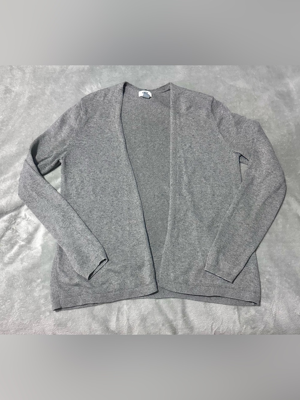 Old Navy XL Tall Gray Open-Front Women's Cardigan Sweater